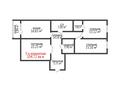 3-комнатная квартира · 104.7 м² · 19/19 этаж, Толстого 32 за ~ 56.5 млн ₸ в Костанае