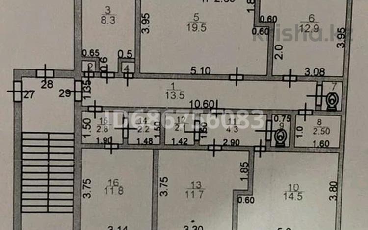 6-комнатная квартира, 108.6 м², 3/4 этаж, Панфилов 11 — Алмагүл садик, 3 ші поликлиника касында за 20 млн 〒 в Кентау — фото 2