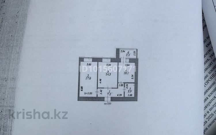 2-комнатная квартира · 56 м² · 11/12 этаж, Чингиз Айтматов 65 за 26 млн ₸ в Астане, Нура р-н — фото 2