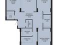 4-комнатная квартира · 125.63 м² · 11/21 этаж, Достык 8/5 — БЕЗ КОМИССИИ за ~ 93.6 млн ₸ в Астане, Есильский р-н — фото 3