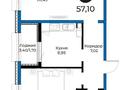 1-комнатная квартира · 39.4 м², Толе би 21 за 22 млн ₸ в Астане, Нура р-н — фото 3