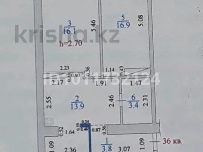 2-комнатная квартира · 55.8 м² · 6/9 этаж, 7-й мкр за 20.5 млн ₸ в Актау