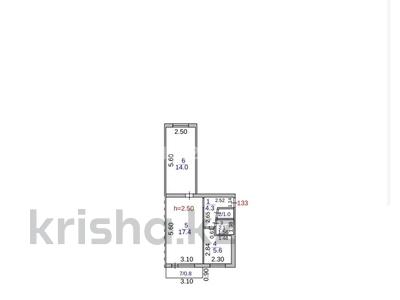 2-бөлмелі пәтер · 45 м² · 5/5 қабат, 13 микрорайон, бағасы: 10 млн ₸ в Караганде