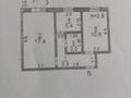 2-комнатная квартира · 43.3 м² · 2/2 этаж, мкр Тассай 3 — Ш.Уализанова 3 за 15 млн ₸ в Шымкенте, Каратауский р-н