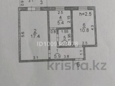 2-комнатная квартира · 43.3 м² · 2/2 этаж, мкр Тассай 3 — Ш.Уализанова 3 за 15 млн ₸ в Шымкенте, Каратауский р-н