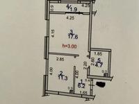 1-комнатная квартира · 41.7 м² · 1/9 этаж, Симферпольская — Cулейменова за ~ 41 млн 〒 в Алматы, Ауэзовский р-н