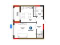 1-бөлмелі пәтер · 44.49 м², ул. Туран, бағасы: ~ 30.7 млн ₸ в Астане, Есильский р-н — фото 3