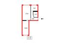 2-комнатная квартира · 47 м² · 1/5 этаж, Майкудук, 13й микрорайон 8 за 10.5 млн ₸ в Караганде, Алихана Бокейханова р-н — фото 12