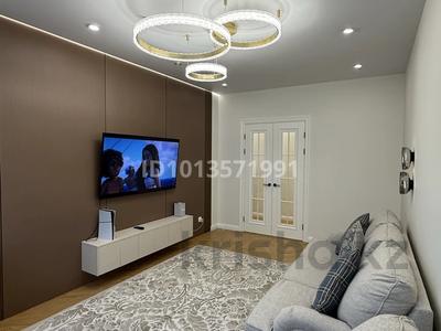 3-бөлмелі пәтер · 80.31 м² · 11/17 қабат, Туран 43/5 — Туран - Сыганак, бағасы: 77.5 млн ₸ в Астане, Нура р-н