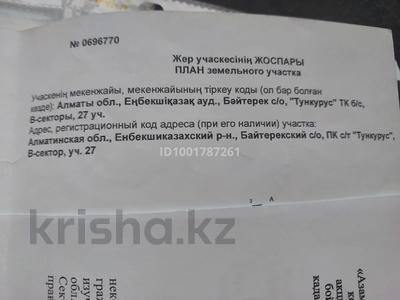 Участок · 14 соток, В 27 за 9.5 млн 〒 в Теренкаре