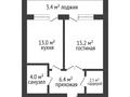 1-комнатная квартира, 44.5 м², 1/9 этаж, Сьянова 64 за 22 млн 〒 в Костанае — фото 8