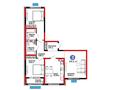 3-бөлмелі пәтер · 89.5 м², ​Тамерлановское шоссе 328, бағасы: ~ 41.7 млн ₸ в Шымкенте, Туран р-н — фото 3