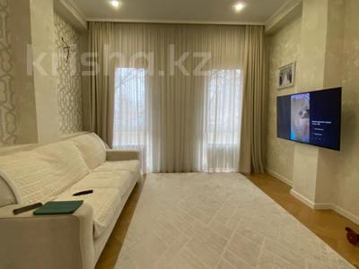 3-комнатная квартира · 88 м² · 1/4 этаж, Ер Тостык 3/13 за 87 млн 〒 в Алматы, Наурызбайский р-н