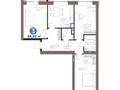 3-бөлмелі пәтер · 89.3 м² · 9/9 қабат, Е 915 12 — Улы Дала, бағасы: ~ 53 млн ₸ в Астане, Есильский р-н
