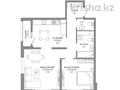 2-комнатная квартира · 57.8 м² · 5/16 этаж, Пр. Мангилик ел, напротив республиканской мечети 74/1 — Мангилик Ел за 37 млн ₸ в Астане, Есильский р-н