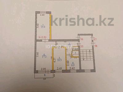 3-бөлмелі пәтер · 58.6 м² · 2/5 қабат, Бульвар мира 7 — Маг Шымкент, бағасы: 13 млн ₸ в Топаре