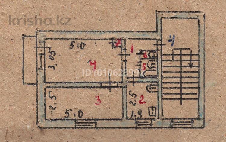 2-комнатная квартира · 40.8 м² · 3/4 этаж, Айтеке би 21 — Осербаева за 9 млн 〒 в  — фото 2