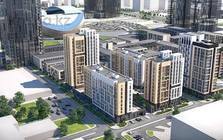 3-комнатная квартира, 89.98 м², Орынбор, между проспектами Кабанбай батыра и Туран за ~ 32.4 млн 〒 в Астане, Есильский р-н — фото 2