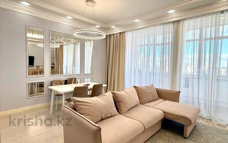 4-комнатная квартира · 110 м² · 14/22 этаж, Момышулы 2 за 63 млн ₸ в Астане, Алматы р-н — фото 2