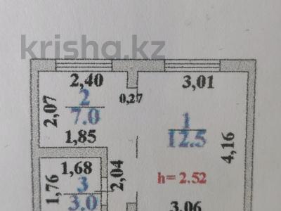 1-комнатная квартира, 22.5 м², 5/5 этаж, 4 мкр 27 б за 11.5 млн 〒 в Конаеве (Капчагай)