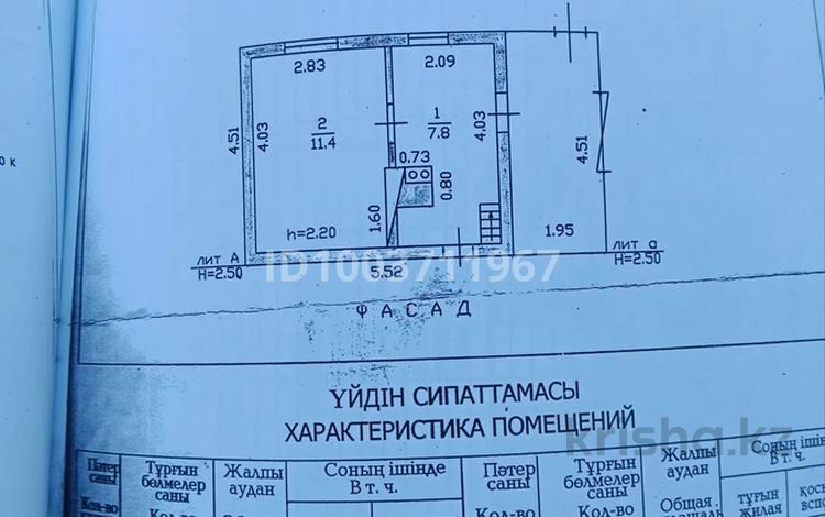 Саяжай · 3 бөлме · 39.1 м² · 10 сот., СТ Родник 407, бағасы: 1.7 млн ₸ в Усть-Каменогорске, Ахмирово — фото 2