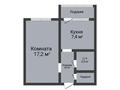 1-бөлмелі пәтер · 35 м² · 5/5 қабат, 8-й Микрорайон 4, бағасы: 18.3 млн ₸ в Костанае — фото 2