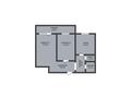 2-бөлмелі пәтер · 53.3 м² · 3/9 қабат, Пушкина 175, бағасы: 28 млн ₸ в Костанае — фото 2