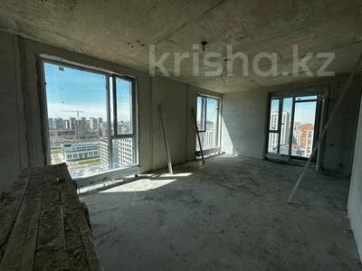3-бөлмелі пәтер · 129 м² · 16/20 қабат, Кайым Мухамедханов 6/1, бағасы: 117 млн ₸ в Астане
