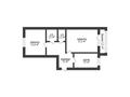 2-бөлмелі пәтер · 53 м² · 5/5 қабат, Амангельды 72, бағасы: 29.5 млн ₸ в Костанае — фото 13