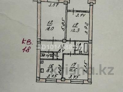 3-комнатная квартира · 63 м² · 1/3 этаж, Райымбека 485 — Сайна Ташкентская за 43 млн ₸ в Алматы, Алатауский р-н
