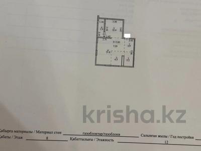 2-бөлмелі пәтер · 52.7 м² · 8/12 қабат, Е-496 6 — Район Центральной мечети, бағасы: 33.5 млн ₸ в Астане, Есильский р-н
