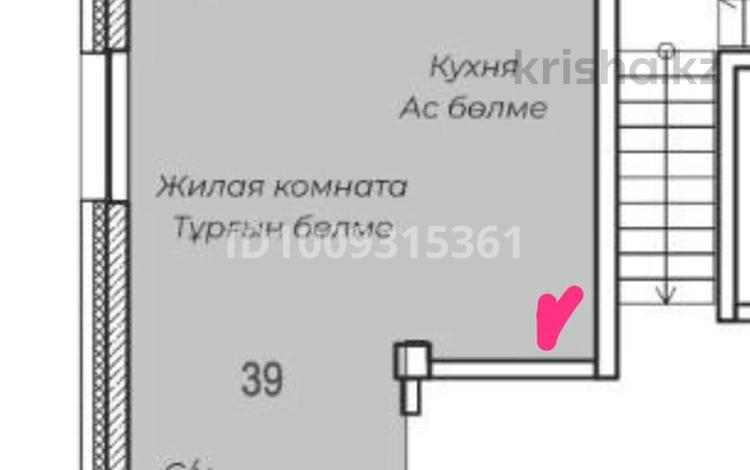 2-бөлмелі пәтер · 39 м² · 2/4 қабат, Жургенова 19/1 — Байтурсынова /Жургенова, бағасы: 22.3 млн ₸ в Астане, Сарайшык р-н — фото 2