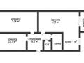 3-бөлмелі пәтер · 62 м² · 3/5 қабат, Каирбекова 371, бағасы: 21.5 млн ₸ в Костанае — фото 13
