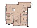 3-бөлмелі пәтер · 90.35 м², Ахмет Байтурсынулы 16/1, бағасы: ~ 43 млн ₸ в Астане, Сарайшык р-н — фото 3