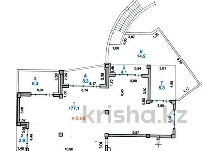 4-комнатная квартира · 218.9 м² · 1/3 этаж, мкр Тау Самал, Оспанова за 335 млн ₸ в Алматы, Медеуский р-н