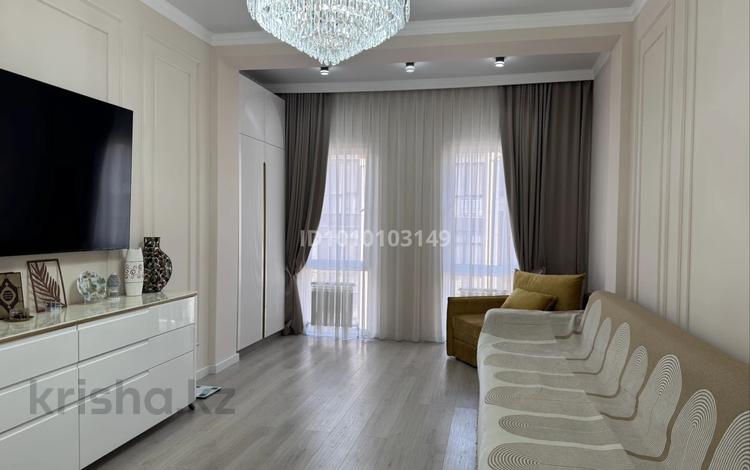 2-бөлмелі пәтер · 84.7 м² · 3/4 қабат, Ер Тостык, бағасы: 78 млн ₸ в Алматы, Наурызбайский р-н — фото 2