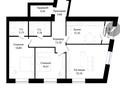 3-комнатная квартира · 110 м² · 3/7 этаж, Улица Жошы хан 17 за 88 млн ₸ в Астане, Есильский р-н