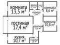 4-бөлмелі пәтер, 78.2 м², 3/5 қабат, Кустанайская 12, бағасы: 21 млн 〒 в Рудном — фото 17