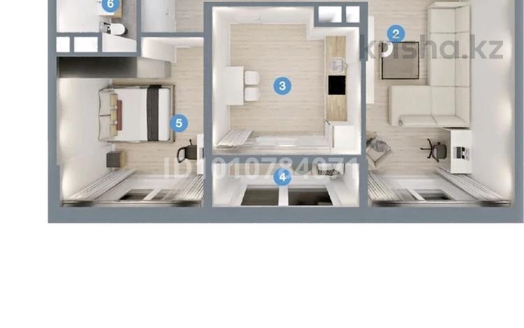 2-комнатная квартира · 70 м² · 6/9 этаж, Бектурова 107 за 42 млн ₸ в Павлодаре — фото 2