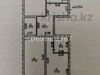 3-бөлмелі пәтер · 87.7 м² · 2/7 қабат, Райымбек батыра 169, бағасы: 57 млн ₸ в 
