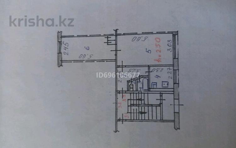 2-комнатная квартира · 43.5 м² · 1/5 этаж, 7 Микрорайон — Супермаркет Аян за 8 млн 〒 в Темиртау — фото 2