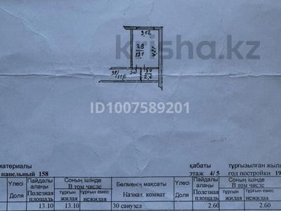 1-комнатная квартира · 15.1 м² · 4/5 этаж, Жарокова 215а за 14.5 млн 〒 в Алматы, Бостандыкский р-н