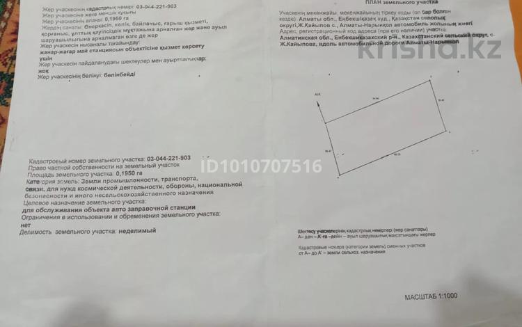 Участок · 20 соток, Акши (Енбекшиказахский район) за 10 млн ₸ — фото 2