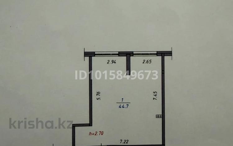 1-бөлмелі пәтер · 45 м² · 7/13 қабат, Муратбаева 14, бағасы: 35 млн ₸ в Алматы, Алмалинский р-н — фото 2