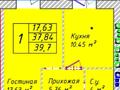 1-бөлмелі пәтер · 40 м² · 6/12 қабат, Бейбарыс Султан 25, бағасы: 12.3 млн ₸ в Астане, Сарыарка р-н — фото 3