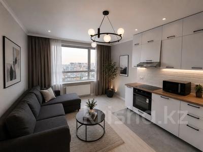 2-комнатная квартира · 52 м² · 13/16 этаж, Егизбаева — Каныша Сатпаева за 51.8 млн ₸ в Алматы, Бостандыкский р-н