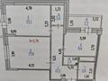 2-бөлмелі пәтер · 64 м² · 7/15 қабат, Кордай 75, бағасы: 32 млн ₸ в Астане, Алматы р-н