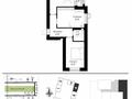 2-комнатная квартира · 61 м² · 6/9 этаж, Шамши Калдаякова 42 — Улы дала за 37.5 млн ₸ в Астане, Сарайшык р-н — фото 4