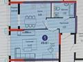 2-комнатная квартира · 49.6 м² · 10/16 этаж, Е 882 7 за 28.3 млн ₸ в Астане, Нура р-н — фото 3