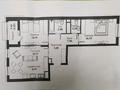 3-бөлмелі пәтер · 72 м² · 6/9 қабат, Жумекен Нажимеденов 54/1, бағасы: 46 млн ₸ в Астане, Сарайшык р-н — фото 11